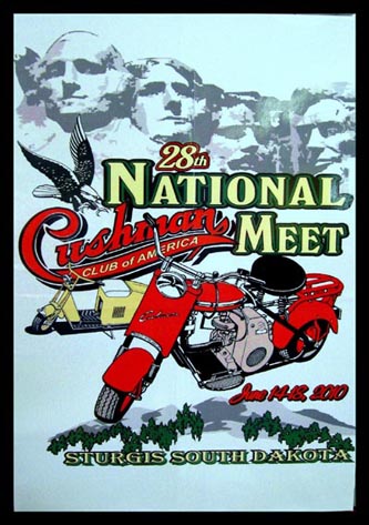 Poster for 2010 CCA rally in Sturgis