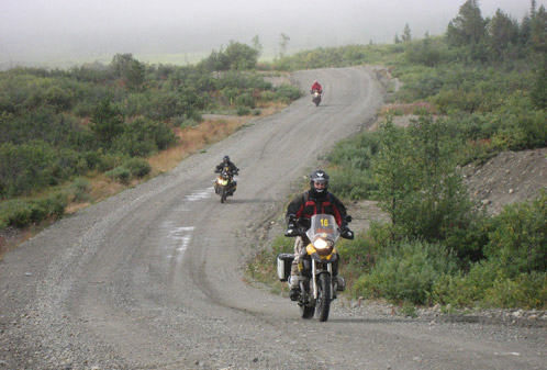 Riding the ALCAN highway
