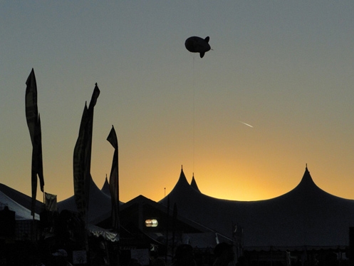 Sunset at Arizona Bike Week