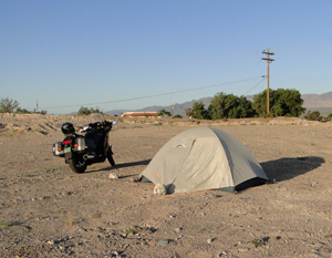 dry camping site one