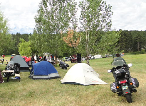 Camping at Sturgis