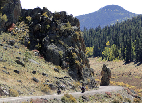 Coming down off Carnero Pass