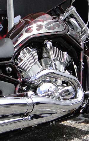 cool detail shot of a motorcycle