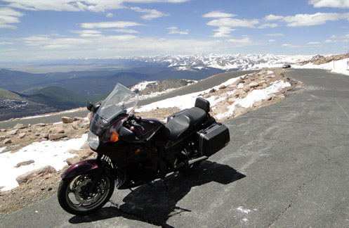 Atop Mount Evans