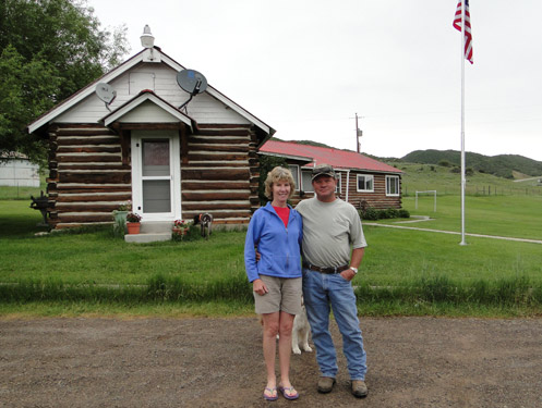 Sparky and Rocky at Nine Mile Guest Ranch