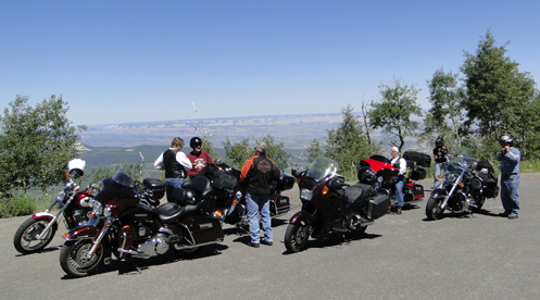 OFMC on the side of Grand Mesa