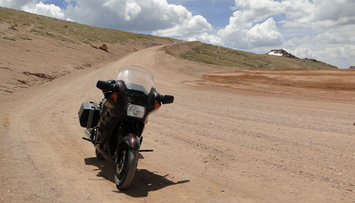 Parked on Pikes Peak