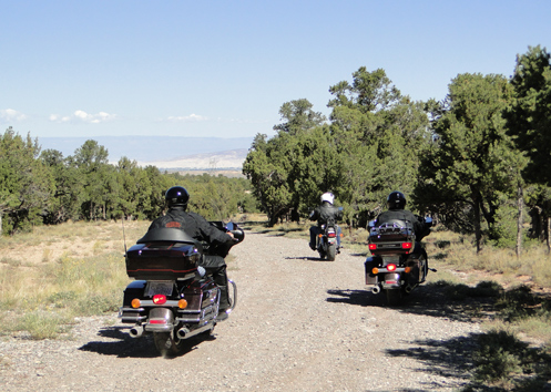 Motorcycling in western Colorado