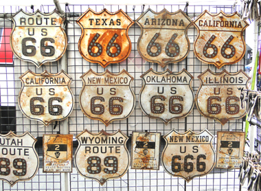 Route 66 signs for sale