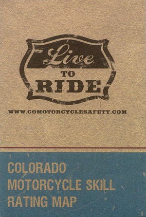 Motorcycle Skills Map of Colorado