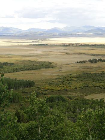 View of South Park from Boreas Pass