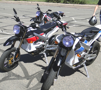 Zero electric motorcycles