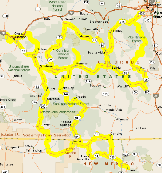 OFMC 2008 route