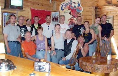 OFMC and friends at the Crazy Horse Lodge