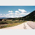 CO 91 descending Fremont Pass toward Leadville