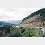 US 491 enters New Mexico south of Cortez