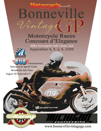 Bonneville Vintage GP and Concours