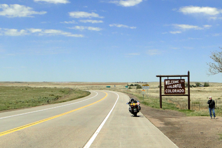 Colorado state line south of Branson