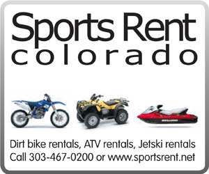 Sports Rent Colorado home page